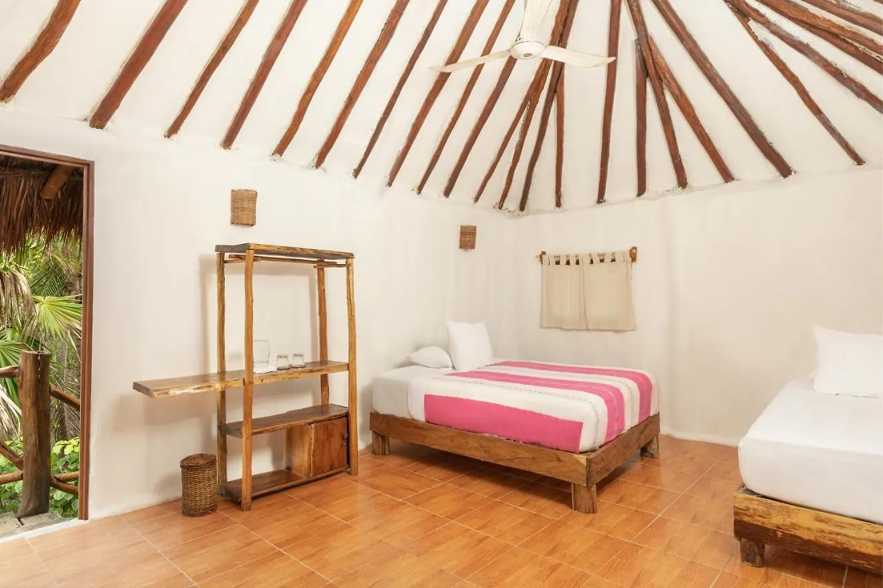 山林小屋 Yaxchen Tulum Cabanas & Cenote